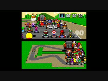 マリオカートを101キャラ同時でプレイしてみた