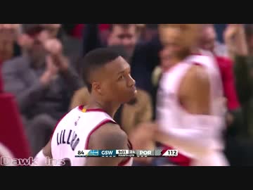 【NBA】リラード51得点キャリアハイ【対GSW】