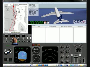 イエメニア626便墜落事故 再現アニメーション