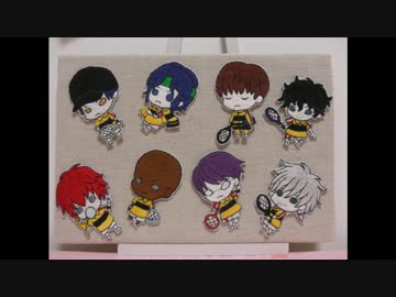 テニプリのキャラを刺繍してみた-立海-