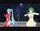 【MMD】　脳漿炸裂ガール　【初音ミク＆GUMIオリジナル】