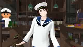 【陸！海！空！MMD】こっち向いてNavy&JMSDF【まもるくん】