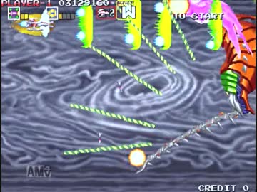【VGA録画】ダライアス外伝 A-B-D-G-K-Q-W 1コインクリア【2/2】