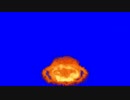 特殊弾頭爆弾を投下するB-29BB