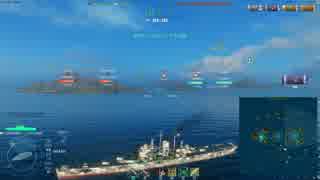 米巡メインでWoWs！【Des Moines】part2