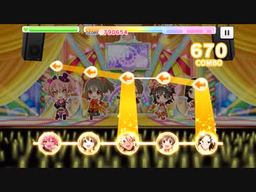 【デレステ】  Rockin' Emotion 【MASTER フルコンボ】