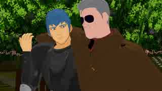 【MMD】　MGS4の名シーンをむせるメンバーでやってみた。