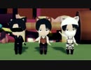 【進撃のMMD】なでなでされたい【(━‸━)(눈‸눈)(눈‸눈)】