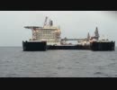総トン数４０万トンの船　Pioneering Spirit