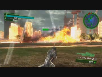 地球防衛軍4.1 R初期体力INF縛りDLC2-02地下道交錯