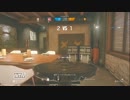 【Rainbow Six Siege】 PS4 枯れた声で実況プレイ～機銃を設置！！～