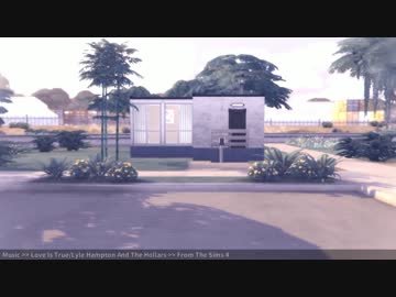 【第1回SIMS4建築祭】メンズなスターターハウス