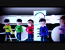 【MMDおそ松さん】六つ子皆でローリンガール【全松】