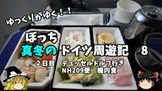 【ゆっくり】ドイツ周遊記　８　ドイツ行き　NH209便　機内食