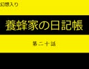 【幻想入り】養蜂家の日記帳　第二十話