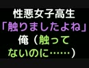 性悪女子高生「触りましたよね」　 俺（触ってないのに……）【2ch】