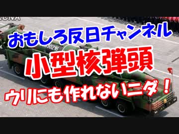 【小型核弾頭】 ウリにも作れないニダ！