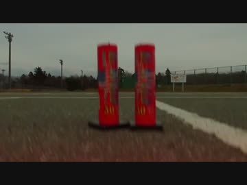 打ち上げ花火100連発を上空から覗くと花火が機体を襲って来たぁ～!!