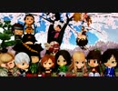 【MMD】まめバサで春に一番近い街【MMD戦国BASARA】