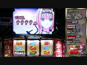 【パチスロ】戦国乙女 ミツヒデ縛りで一撃万枚を目指す part12