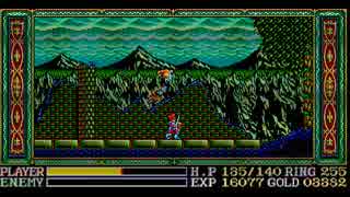 YS3.イースⅢ PC-9801版 3/9 イルバーンズの遺跡～溶岩地帯