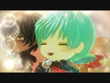 【MMD刀剣乱舞】いち兄(小)と小倶利で君色に染まる