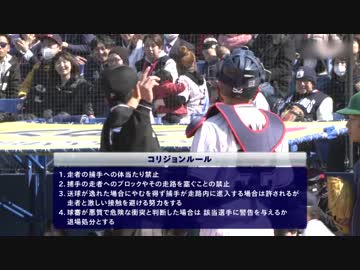 コリジョンルールにより判定が覆る