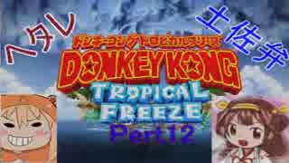 【土佐提督】ドンキーコングトロピカルフリーズ実況【ヘタレ主】part12