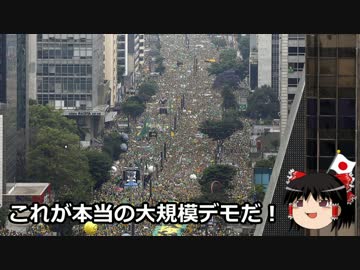 【ゆっくり保守】本当の大規模デモの映像を見てみよう