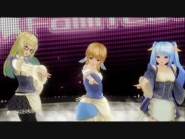 【CM3D2】真剣少女風メイド達に踊ってもらった・壱【ドキドキ☆Fallin'Love】