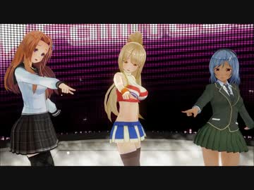 【CM3D2】真剣少女風メイド達に踊ってもらった・弐【ドキドキ☆Fallin'Love】