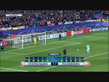 【15/16 CL】アトレティコ・マドリー x PSV【ラウンド16 2nd.leg】