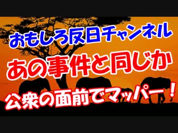 【あの事件と同じか】 公衆の面前でマッパー！