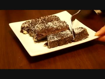 【メガネ食堂】 濃厚チョコテリーヌ