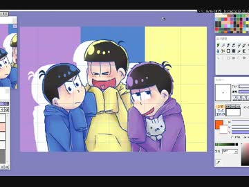 【おそ松さん】問題児組【描いてみた】