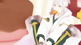 【MMD刀剣乱舞】夜もすがら君想ふ【鶴丸国永】