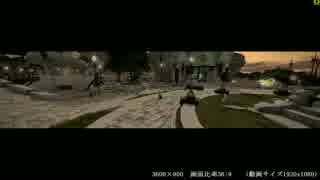 【FF14】解像度3440×1440と3600×900（広角FoV）