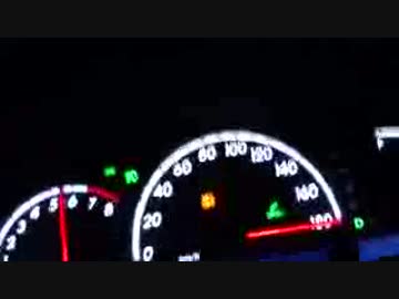 クラウンアスリート3.5L　0-180km/h加速