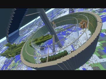 【Minecraft】重力に心を縛られずに生きていく3機【Voiceroid】
