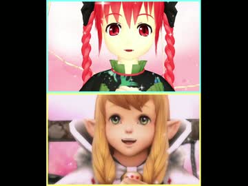 【比較動画】Let's おりんりんニャンスを並べてみた