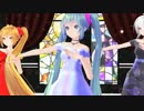【MMD】　トキメキ☆色 　【ミク・ハク・ネル】
