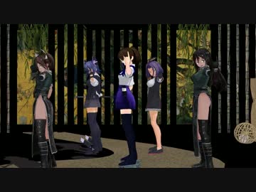 【井口艦隊】加賀・天龍・龍田・利根・筑摩【艦これＭＭＤ】