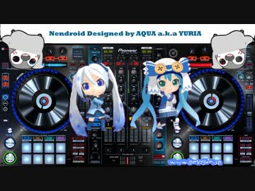 【MMD】雪ミク vs 雪ミク with ぺそぎん【TWINMIKU】