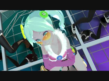【MMD】　ミク グミ リンでGENTLEMAN