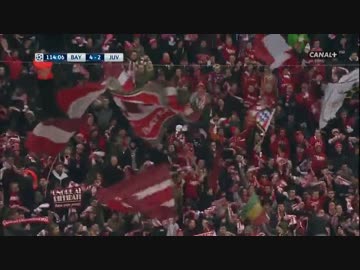FULLL(13of13)【15-16UEFACL】 [ベスト16・第2戦] バイエルン vs ユヴェントス