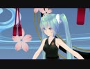 【MMD】Tdaシスターズ 背中開きワンピモデルで「二言目」