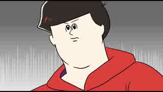 【手描き】脱げそうな長男