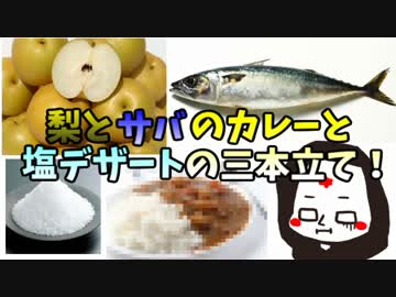 『都濃発！梨カレー』、『焼き鯖カレー』、『塩ゼリー』を食べてみた！