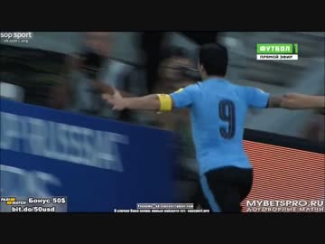 【ゴールハイライト】W杯南米予選 ブラジルvsウルグアイ