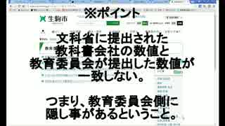 生駒市教育委員会に教科書贈収賄問題で電凸 H28.3.24